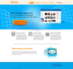 Web Design by keksi for this project | Design: #363344