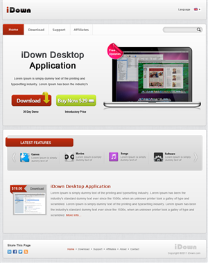 Web Design by the-lion-king for this project | Design: #356405