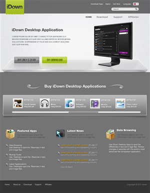 Web Design by the-lion-king for this project | Design: #362963