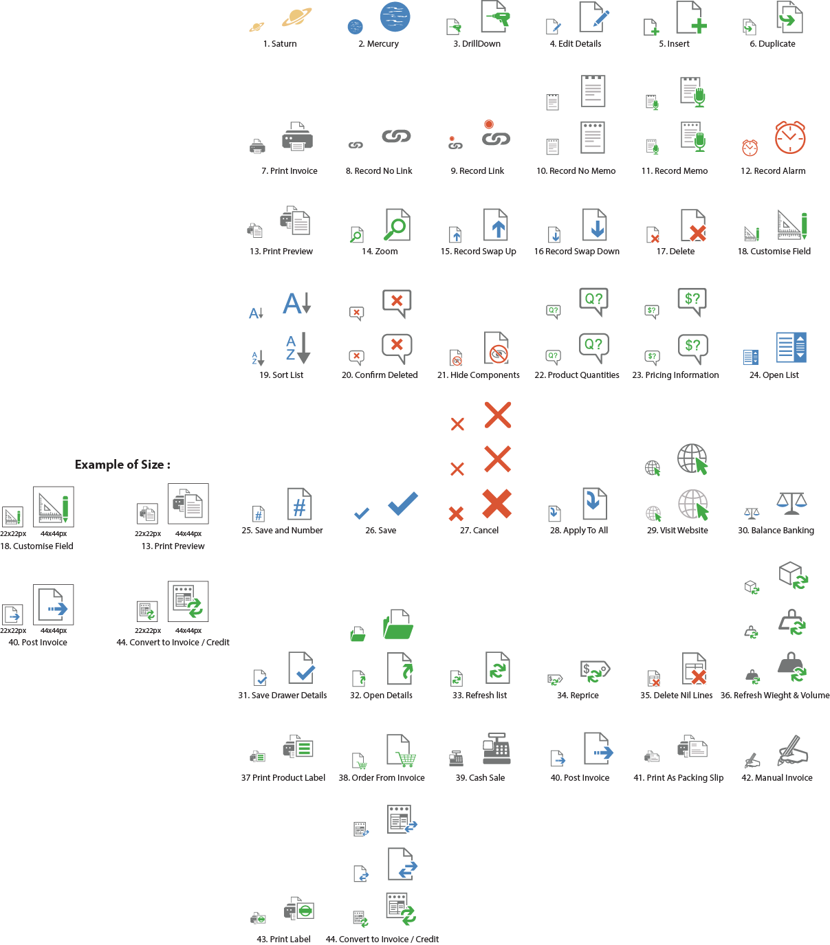 Icon-Design von Rendra Creative Art für Accredo Business Software Limited | Design #1854226