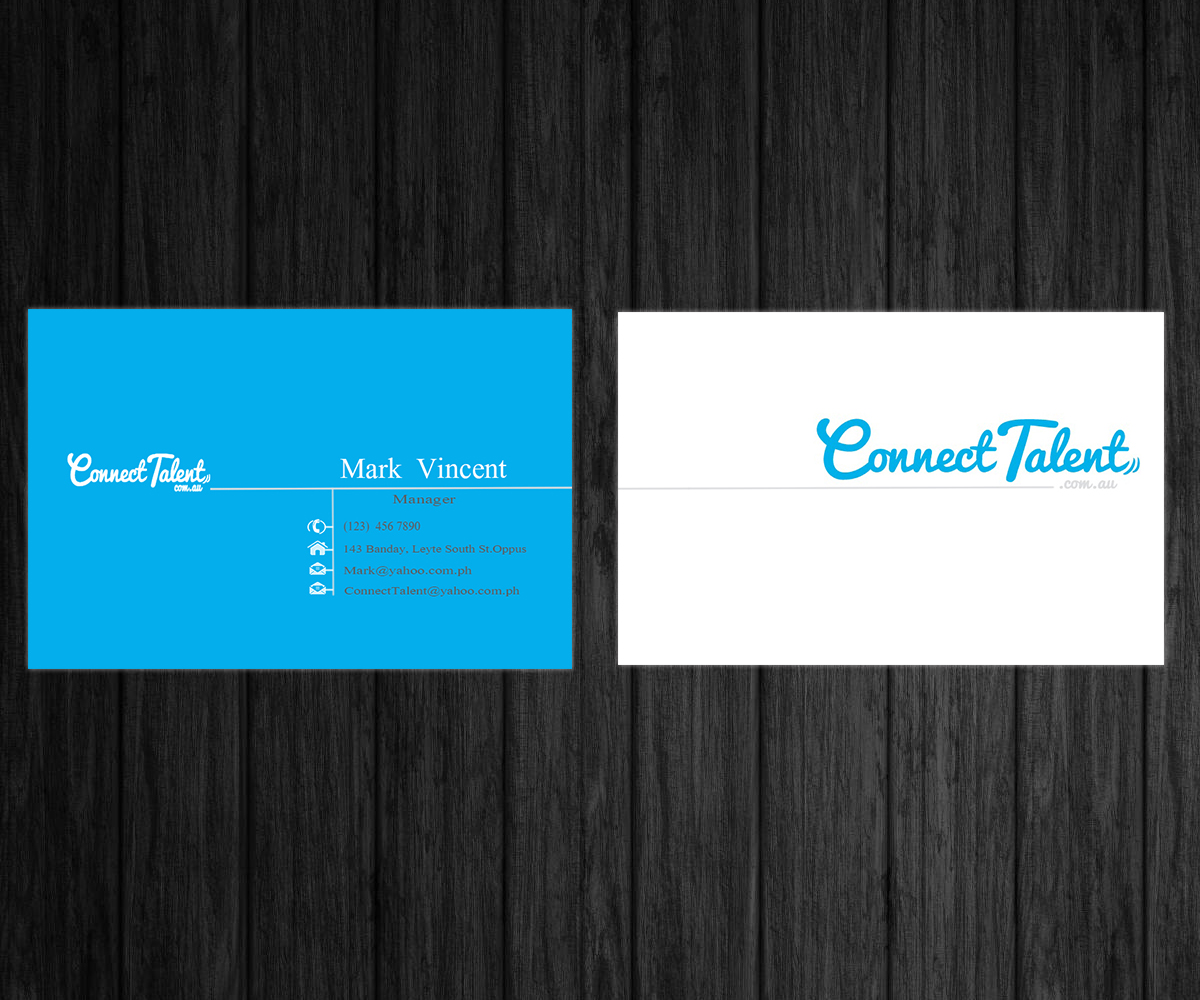 Diseño de Tarjeta de Presentación por khAng para Connecttalent.com.au | Diseño #1773989