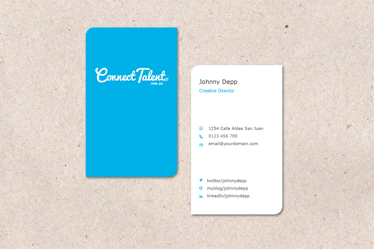 Business Card Design by juca for Connecttalent.com.au | Design #1786364