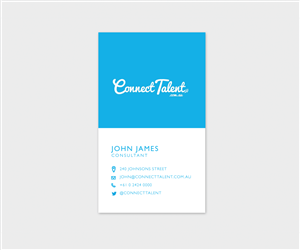 Diseño de Tarjeta de Presentación por Cam para Connecttalent.com.au | Diseño: #1773672