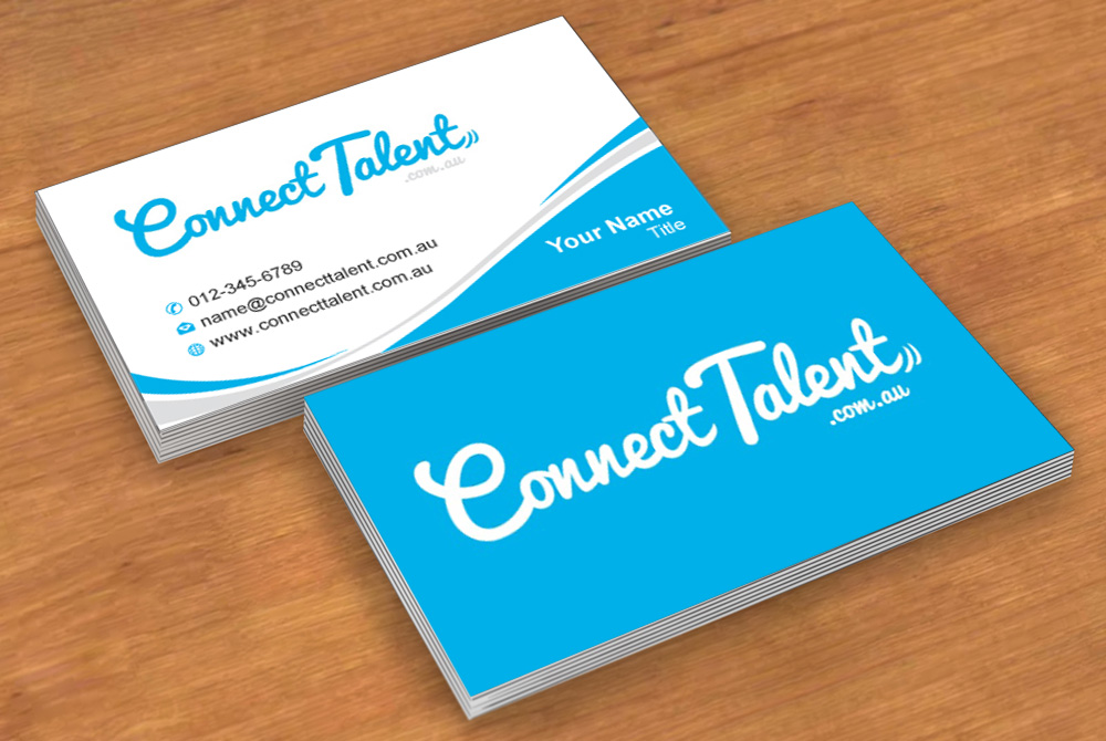 Business Card Design by Sbss for Connecttalent.com.au | Design #1745969