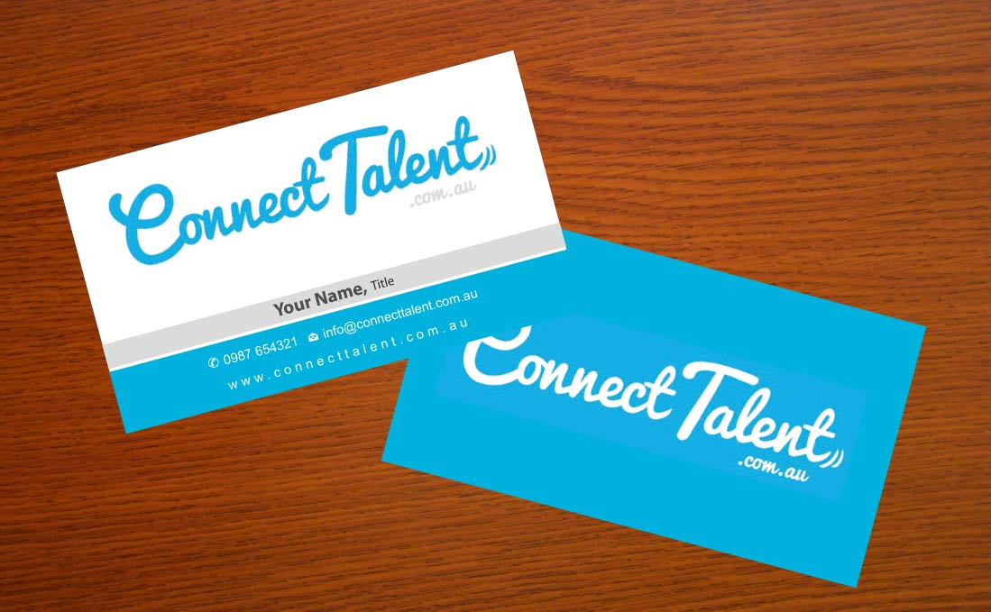 Business Card Design by Sbss for Connecttalent.com.au | Design #1746059