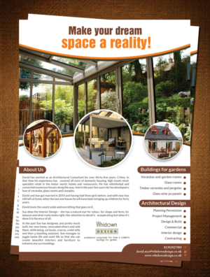 Flyer Design by creative.bugs for whidown design | Design #6770662