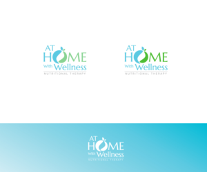 Diseño de Logo por aglaronde23 para At Home With Wellness, LLC | Diseño: #6777406