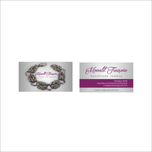 Design de Carte de Visite par Tijana M. pour Moonlit Treasure | Design : #6727895