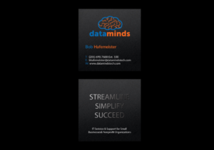 Business Card Design by Creations Box 2015 for Dataminds Technology Group | Design: #6724244