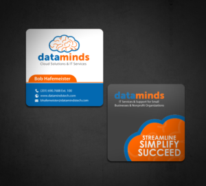 Design de Carte de Visite par chandrayaan.creative pour Dataminds Technology Group | Design : #6715561