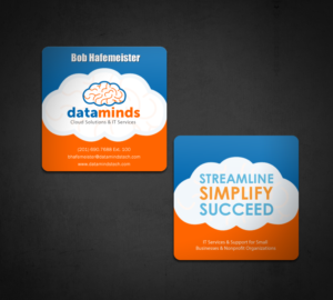 Business Card Design by chandrayaan.creative for Dataminds Technology Group | Design: #6715564
