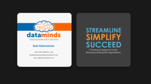 Business Card Design by chandrayaan.creative for Dataminds Technology Group | Design: #6715566