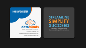 Business Card Design by chandrayaan.creative for Dataminds Technology Group | Design: #6715569