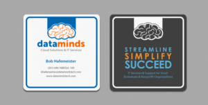 Business Card Design by chandrayaan.creative for Dataminds Technology Group | Design: #6716191
