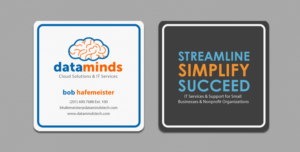 Business Card Design by chandrayaan.creative for Dataminds Technology Group | Design: #6716194