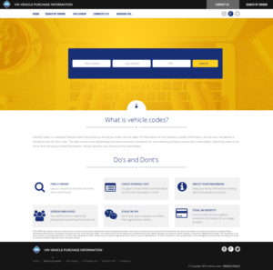 Web Design by Stoica Alin Ilie for vehicle codes | Design: #6830566