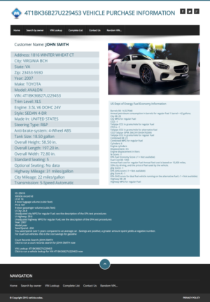 Web Design by Anthony for vehicle codes | Design: #6768942
