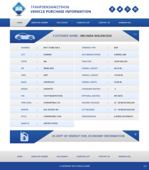 Web Design by pb for vehicle codes | Design: #6716580
