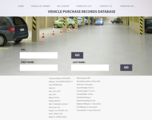 Web Design by dii for vehicle codes | Design: #6825131