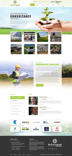 Web-Design von web deskers für Environmental Advisors | Design #6722056