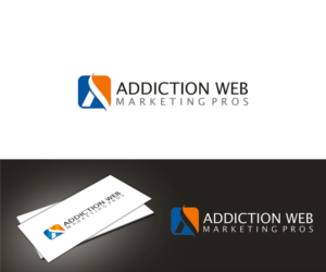 Logo-Design von Vishak vasu für Addiction Web Marketing Pros | Design: #6770802