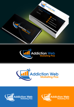 Logo Design by PixelArt for Addiction Web Marketing Pros | Design #6758093