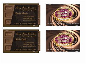 Business Card Design by jessica for rocky road chocolates | Design: #1751391