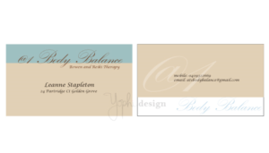 Business Card Design by yophi