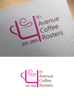 Diseño de Logo por Anooshaa Kachhia para 4th Avenue Coffee Roasters | Diseño: #6902658