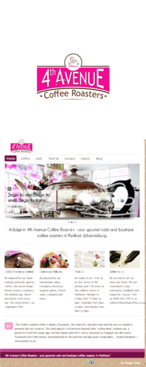 Diseño de Logo por alok bhopatkar para 4th Avenue Coffee Roasters | Diseño: #6901923