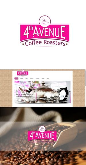 Diseño de Logo por alok bhopatkar para 4th Avenue Coffee Roasters | Diseño: #6902097