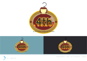 Logo-Design von RAguiar für 4th Avenue Coffee Roasters | Design #7103510