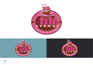Diseño de Logo por RAguiar para 4th Avenue Coffee Roasters | Diseño: #7106611
