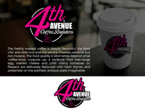 Diseño de Logo por JD Graphics para 4th Avenue Coffee Roasters | Diseño: #7109446