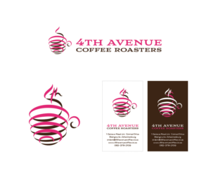 Logo-Design von TonyTet für 4th Avenue Coffee Roasters | Design #6990544