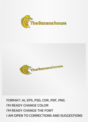 Logo-Design von artsterdam für The Banana House | Design: #6716389