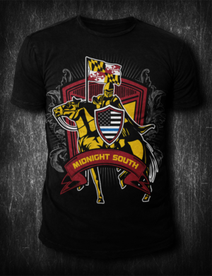 Midnight South Police T-Shirt Design | T-shirt Design by Jonya