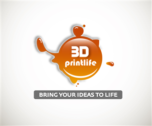 3D Printlife | Logo Design by Joshua Carmichael