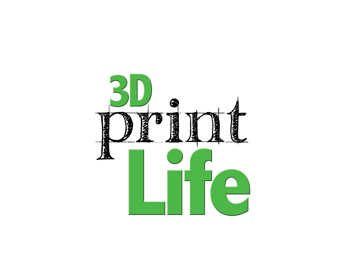 Logo Design by Todd Brewer for 3D Printlife | Design #1781357