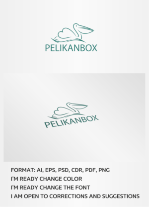 Diseño de Logo por artsterdam para PelikanBox | Diseño: #6724426