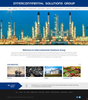 Web-Design von pb für Intercontinental Solutions Group | Design: #6722785