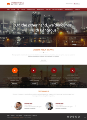 Web-Design von pb für Intercontinental Solutions Group | Design: #6723781