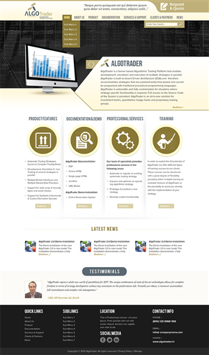 Wordpress Design by Mayank Patel