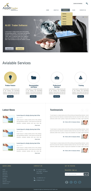 Wordpress Design by Harpreet Singh