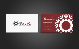 Business Card Design by chandrayaan.creative for MP Votre As | Design: #6786787