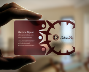 Business Card Design by chandrayaan.creative for MP Votre As | Design: #6786795