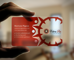 Business Card Design by chandrayaan.creative for MP Votre As | Design: #6798923