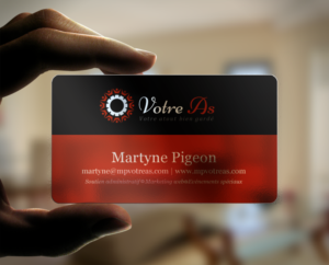 Business Card Design by chandrayaan.creative for MP Votre As | Design: #6798925