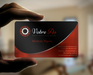 Business Card Design by chandrayaan.creative for MP Votre As | Design: #6798930
