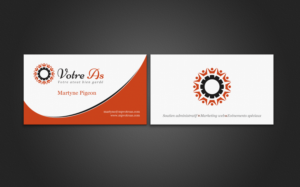 Business Card Design by chandrayaan.creative for MP Votre As | Design: #6798937